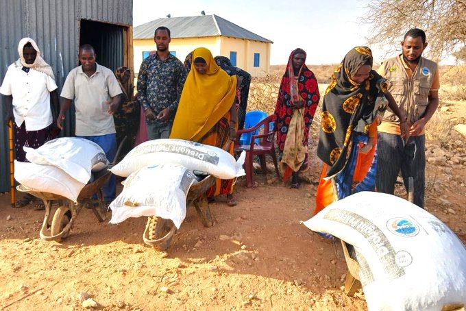 NDMA Distributes Livestock Feed Supplements to Support Pastoralists During Dry Spell